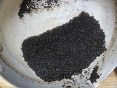 水出しコーヒーの出がらし