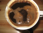 水出しコーヒーの灰汁